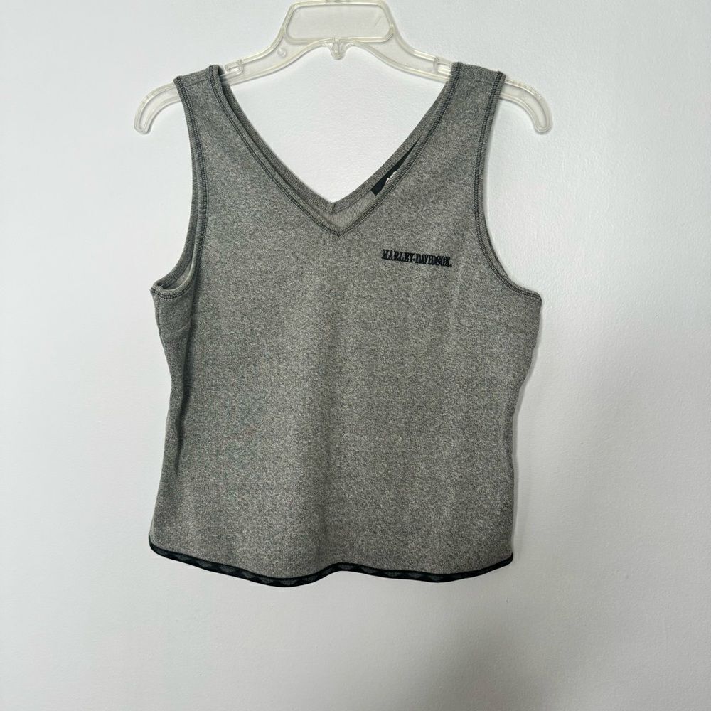 Harley Davidson gray tank top size large